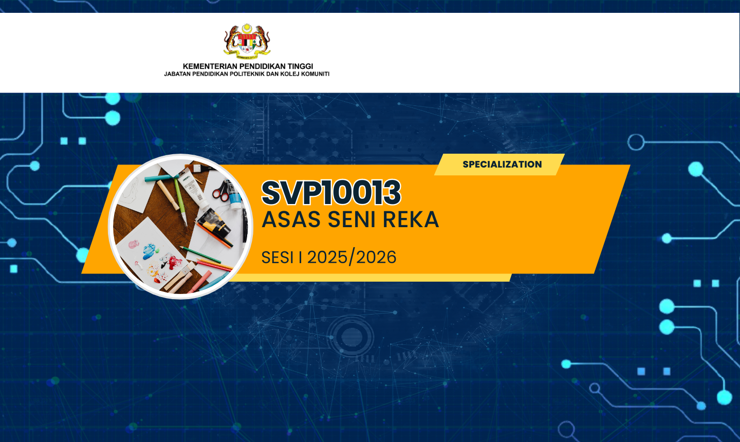 KKTI | SVP10013 ASAS SENI REKA 
