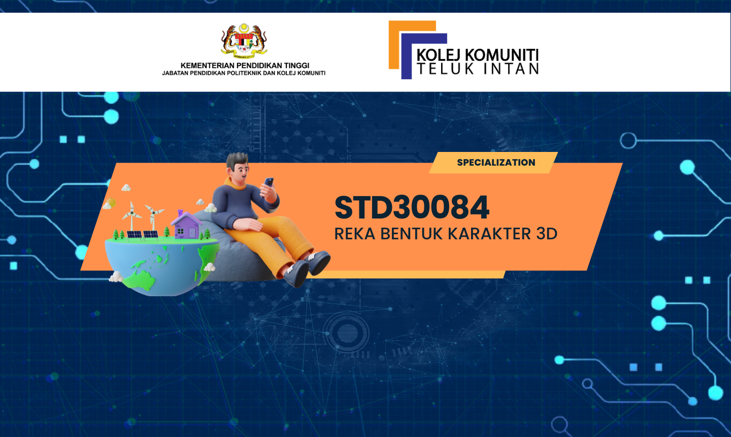 KKTI | STD30084 REKA BENTUK KAREKTOR 3D