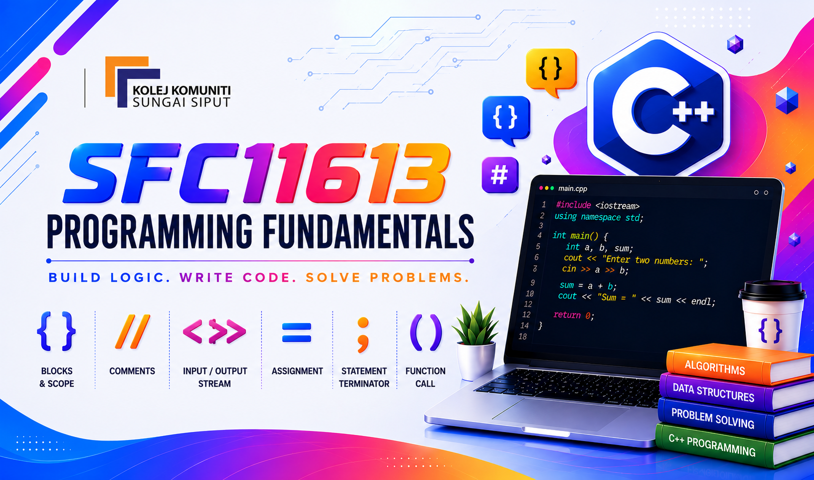 SFC11613 PROGRAMMING FUNDAMENTALS