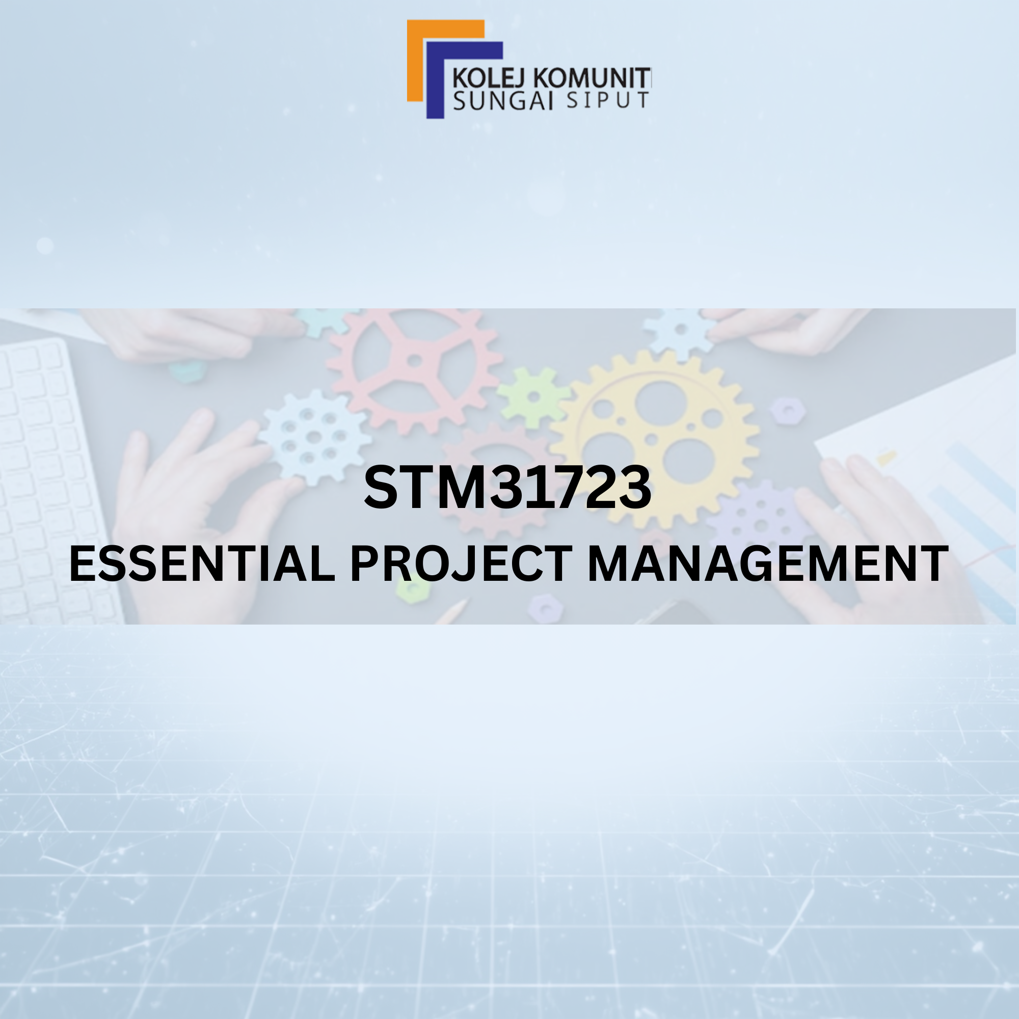 STM31723 ESSENTIAL PROJECT MANAGEMENT