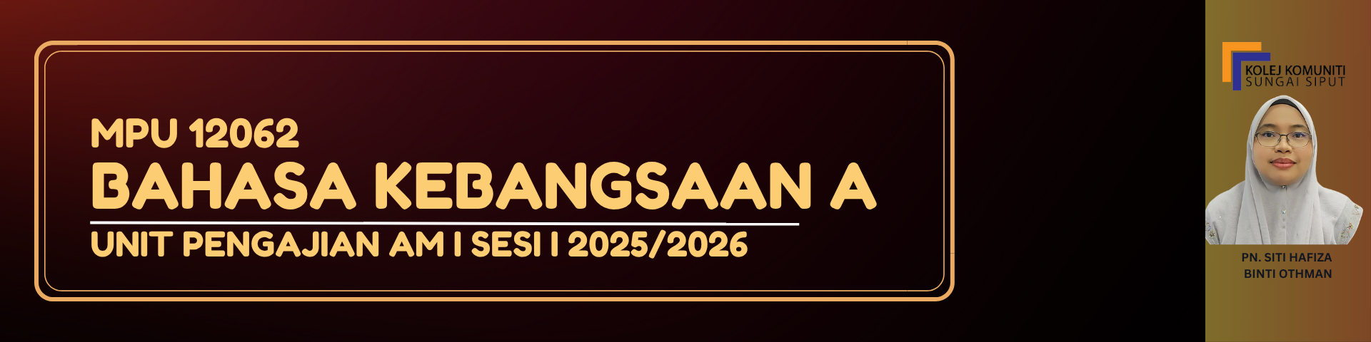 MPU 12062 BAHASA KEBANGSAAN A