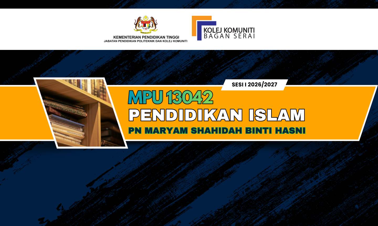 MPU13042 PENDIDIKAN ISLAM