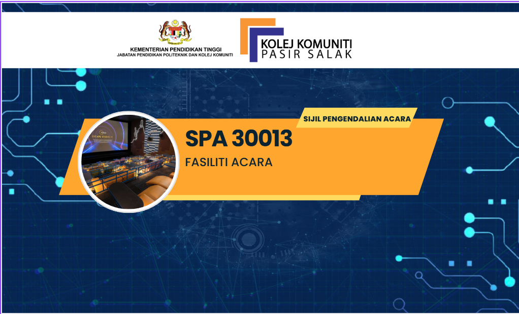 SPA30013 - FASILITI ACARA