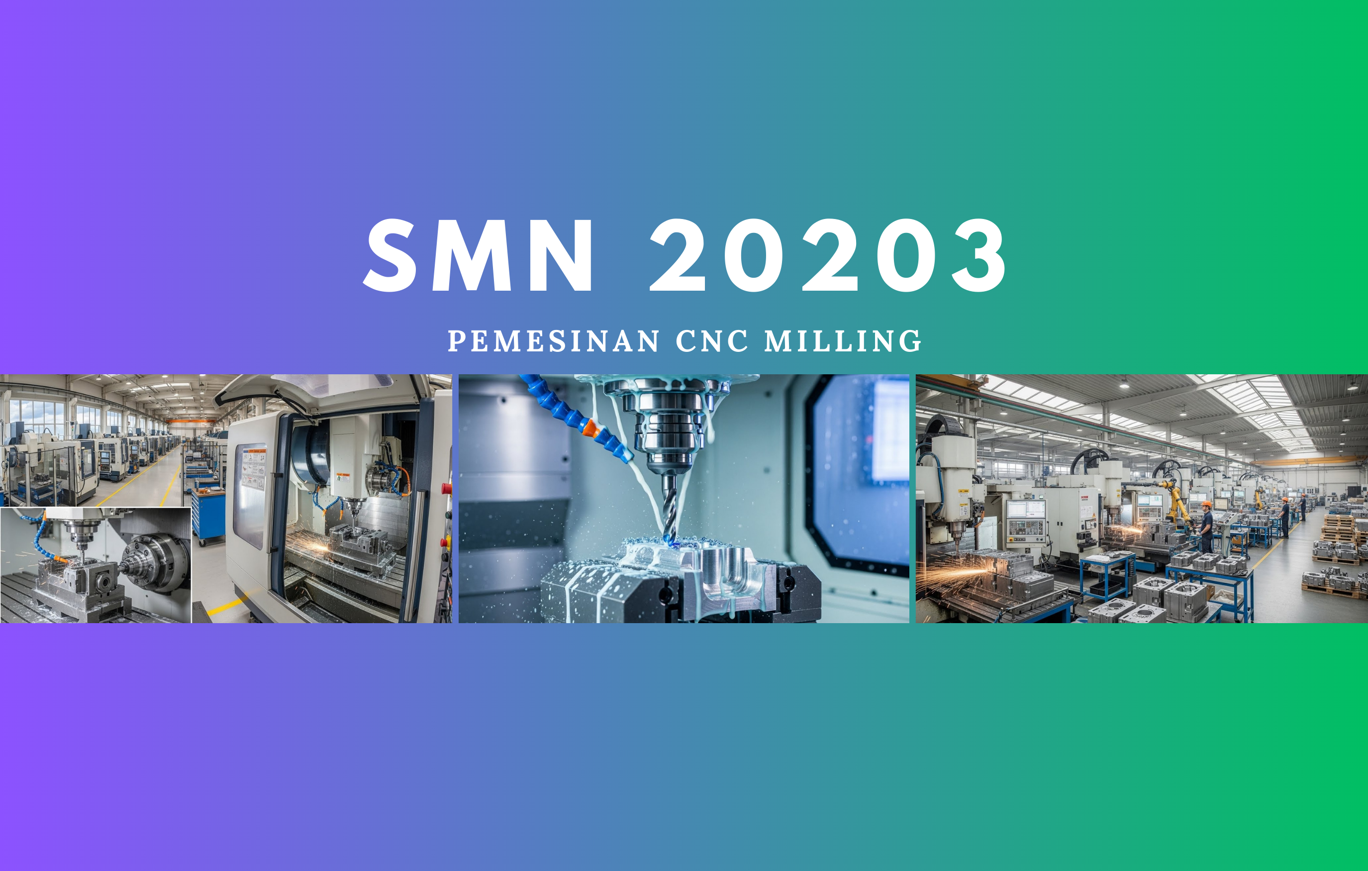 SMN20203 PEMESINAN CNC MILLING
