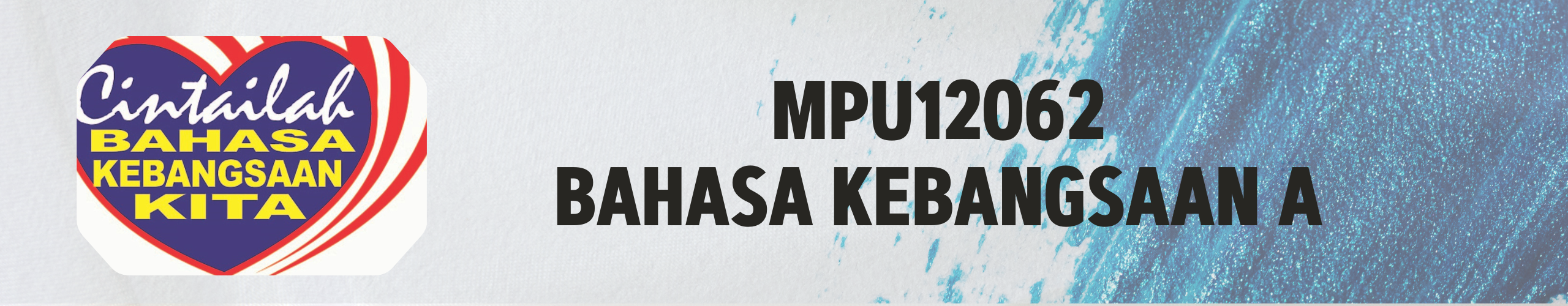 BAHASA KEBANGSAAN A
