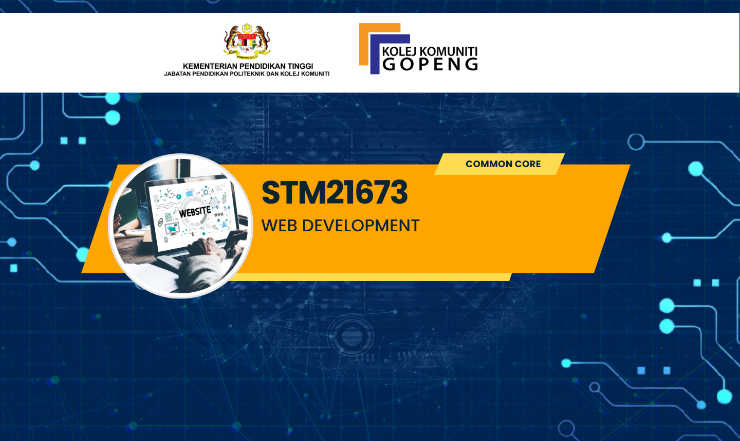 STM21673 WEB DEVELOPMENT