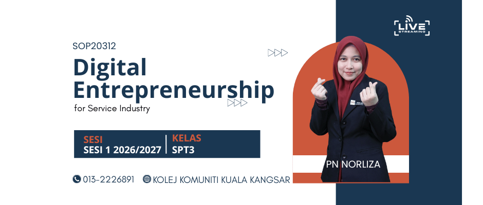 DIGITAL ENTREPRENUERSHIP FOR SERVICE INDUSTRY