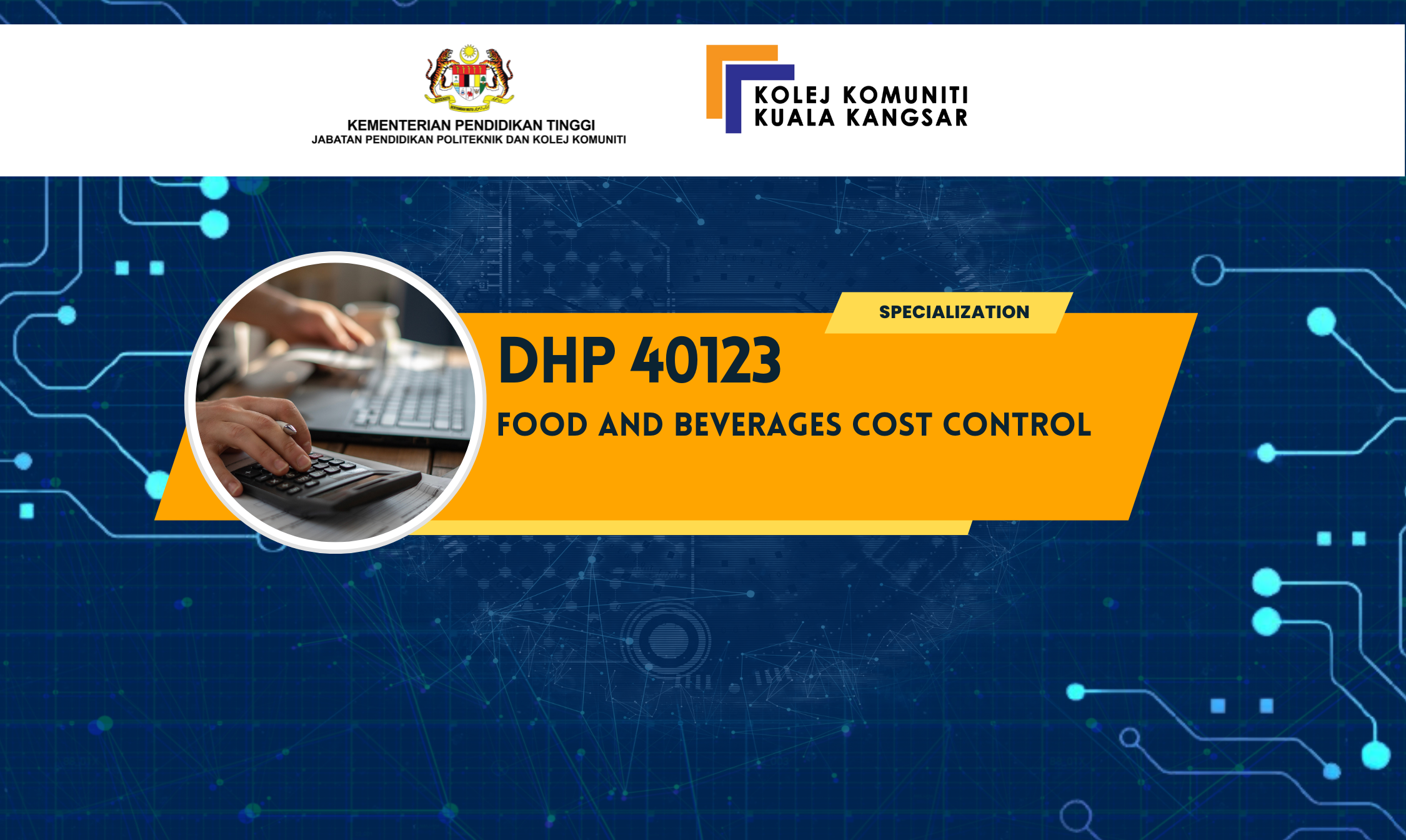 FOOD AND BEVERAGE COST CONTROL