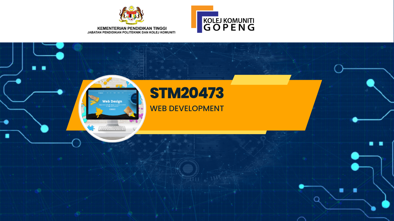 STM20473 WEB DEVELOPMENT